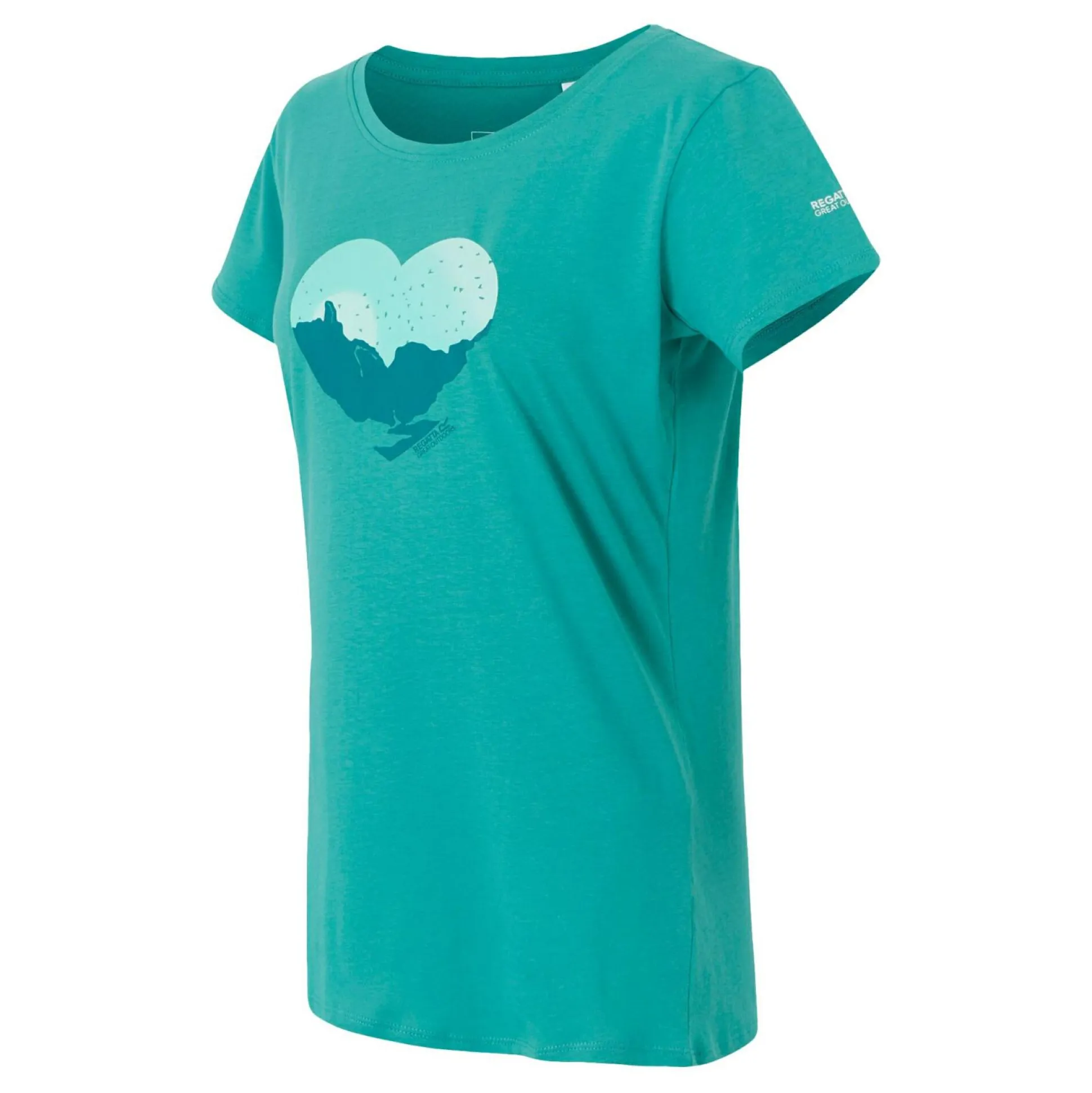 Women's Breezed V T-Shirt | Turquoise
