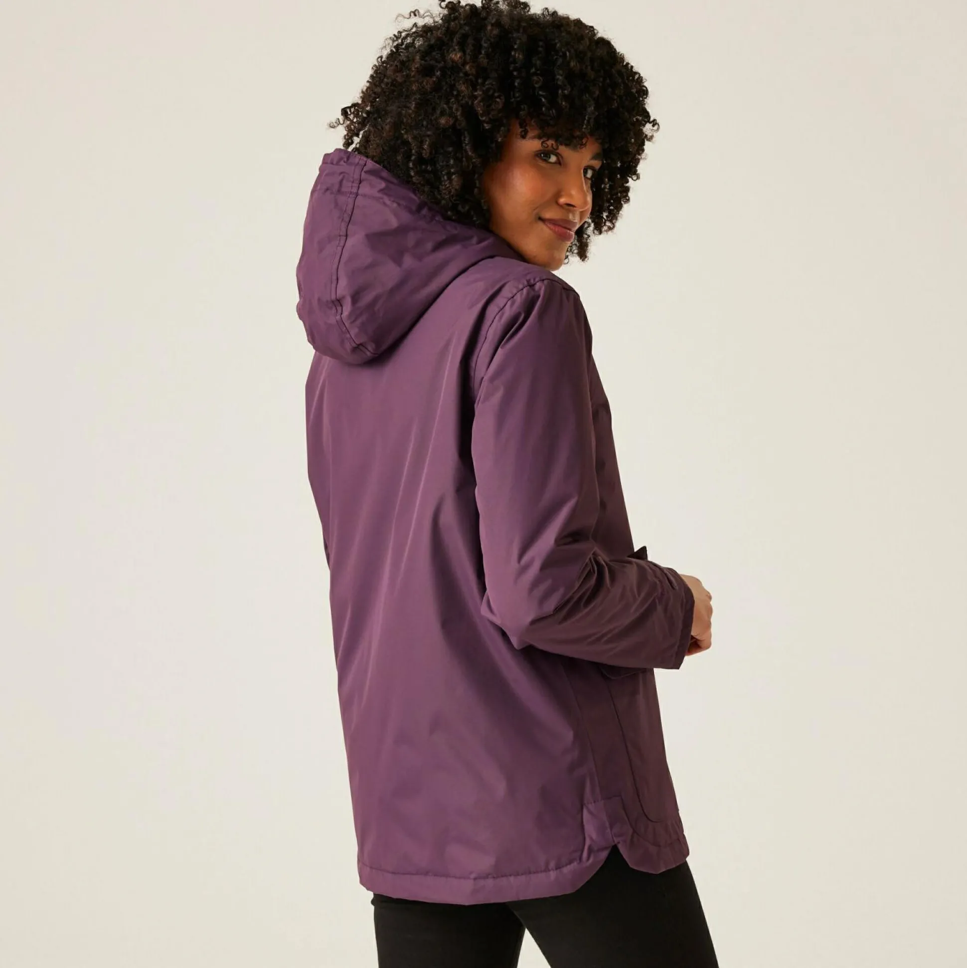 Women's Broadia Waterproof Jacket | Deep Plum
