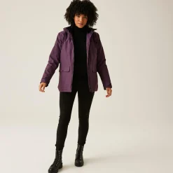 Women's Broadia Waterproof Jacket | Deep Plum
