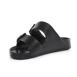 Women's Brooklyn Double Strap Sandals | Black