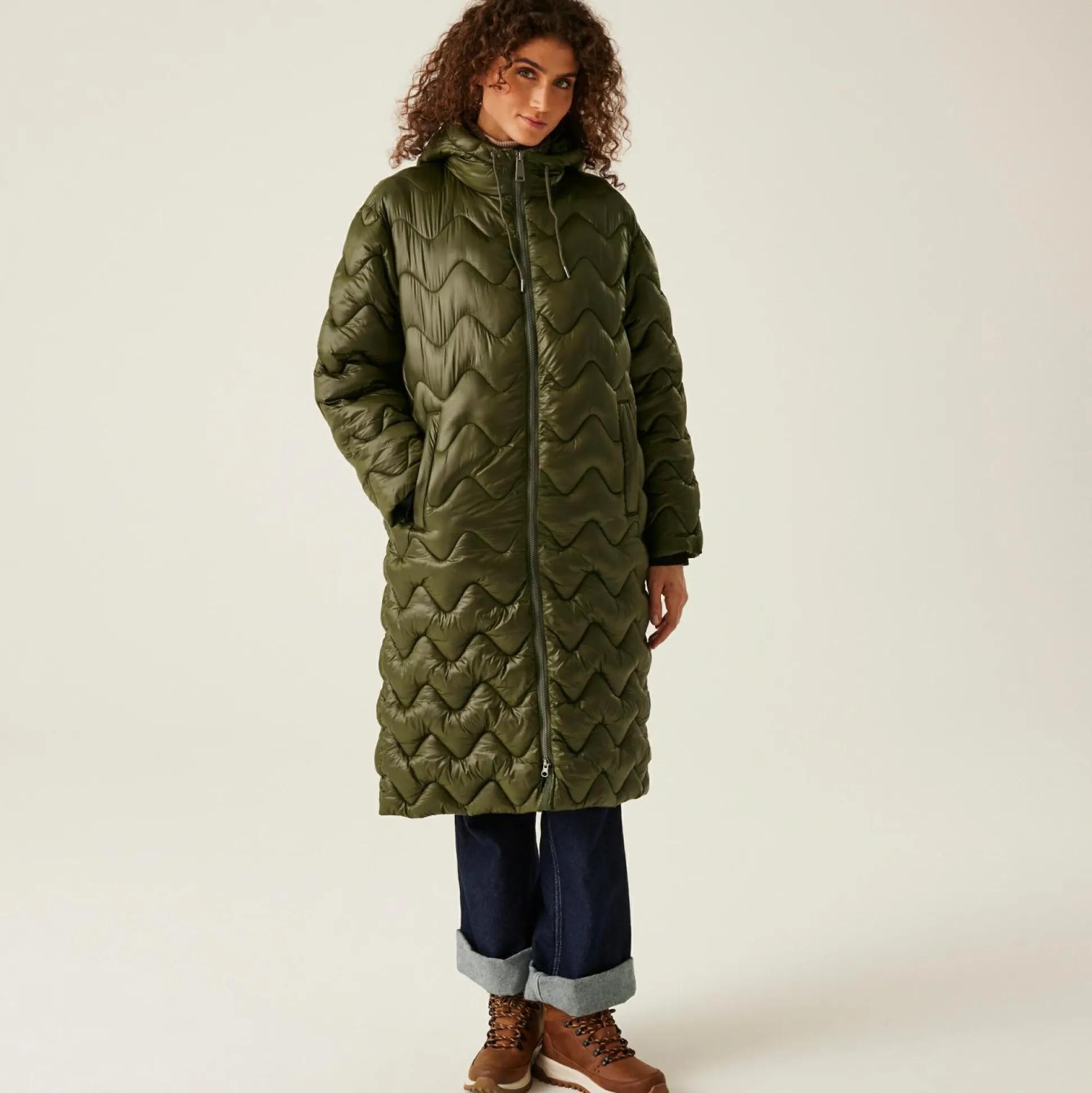 Women's Cambrie II Quilted Jacket | Dark Khaki