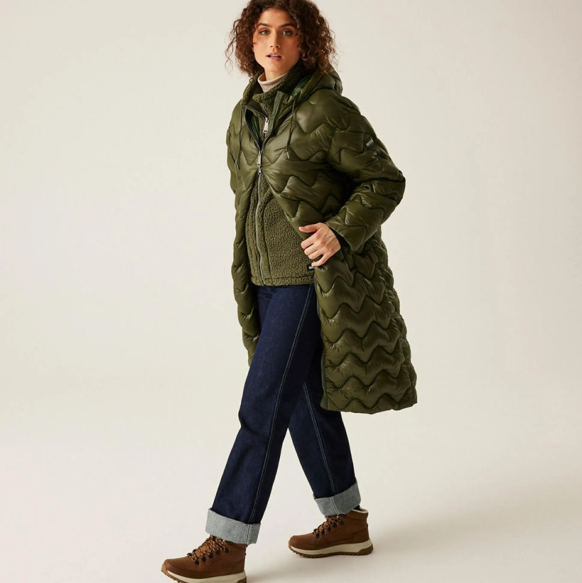 Women's Cambrie II Quilted Jacket | Dark Khaki