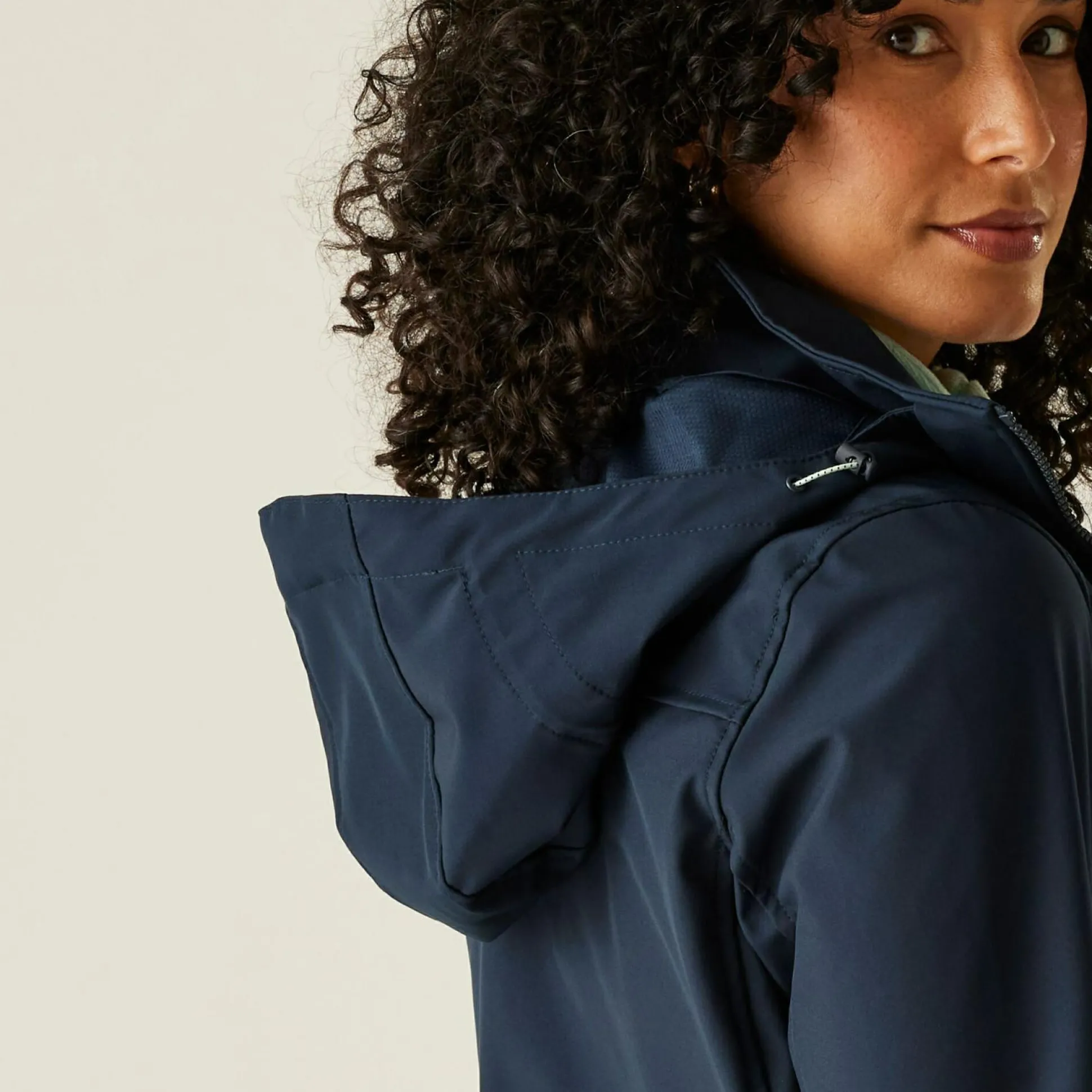 Women's Carisbrooke Softshell Jacket | Navy Aruba Blue