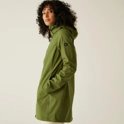 Women's Carisbrooke Softshell Jacket | Nephrite Green Peach Bloom