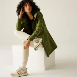 Women's Carisbrooke Softshell Jacket | Nephrite Green Peach Bloom