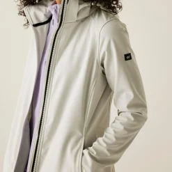 Women's Carisbrooke Softshell Jacket | Oyster Mushroom Wisteria