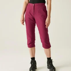 Women's Chaska III Capri Walking Trousers | Beaujolais