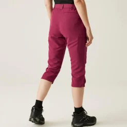 Women's Chaska III Capri Walking Trousers | Beaujolais