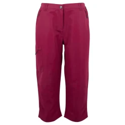 Women's Chaska III Capri Walking Trousers | Beaujolais