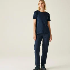Women's Chaska III Zip Off Walking Trousers | Navy