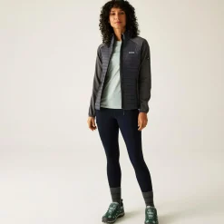 Women's Clumber Hybrid Jacket | Seal Grey