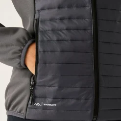 Women's Clumber Hybrid Jacket | Seal Grey