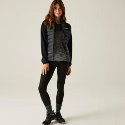 Women's Clumber V Hybrid Jacket | Black
