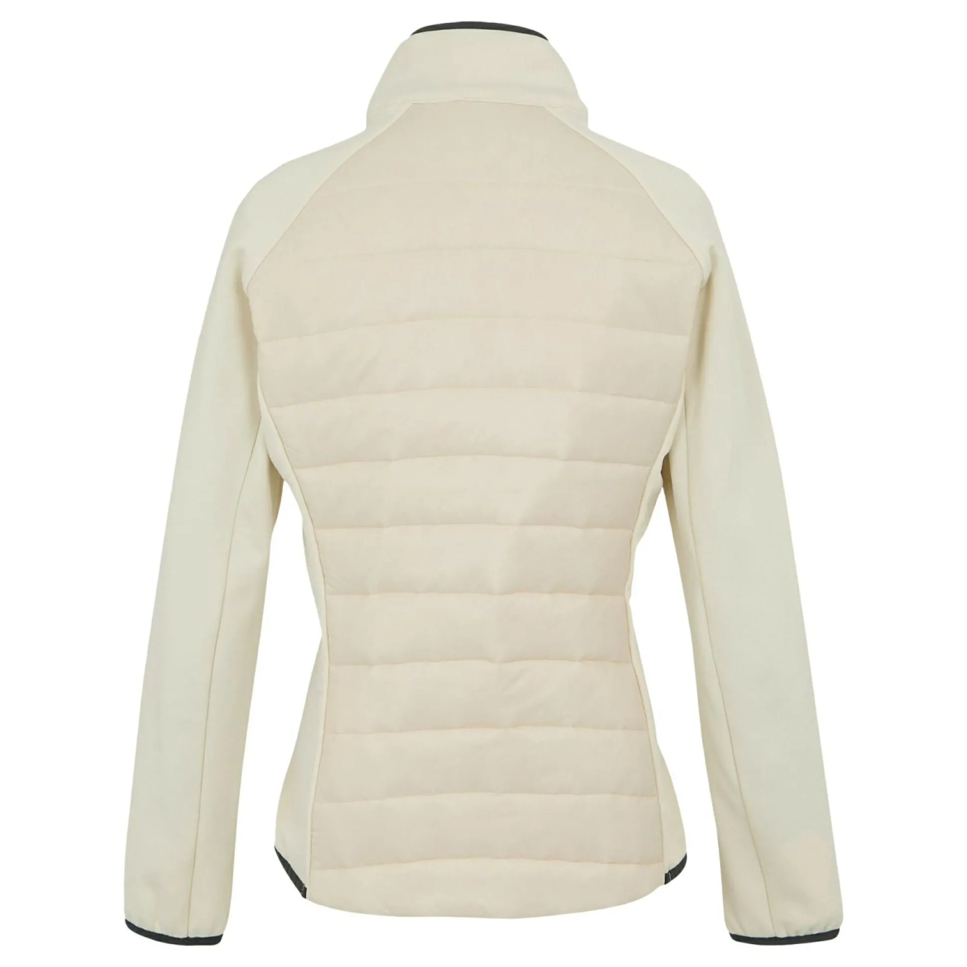 Women's Clumber V Hybrid Jacket | Light Vanilla Seal Grey