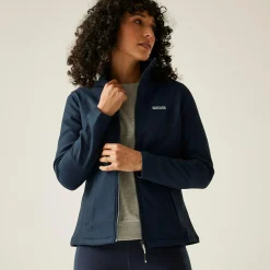 Women's Connie V Softshell Walking Jacket | Navy Blue