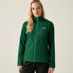 Women's Connie V Softshell Walking Jacket | Rain Forest Marl