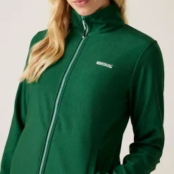 Women's Connie V Softshell Walking Jacket | Rain Forest Marl