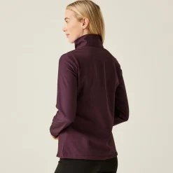 Women's Connie V Softshell Walking Jacket | Deep Plum Marl