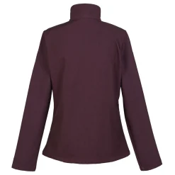 Women's Connie V Softshell Walking Jacket | Deep Plum Marl