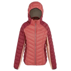 Women's Dalent Quilted Hooded Jacket | Rumba Red Mineral Red