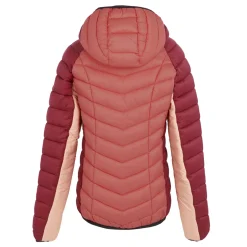 Women's Dalent Quilted Hooded Jacket | Rumba Red Mineral Red