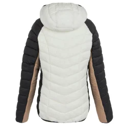 Women's Dalent Quilted Hooded Jacket | Black Blanc De Blanc