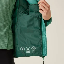 Women's Dalent Quilted Jacket | Dusty Green Rain Forest Green