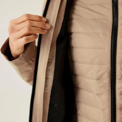 Women's Denbury V 3-in-1 Jacket | Warm Taupe Black