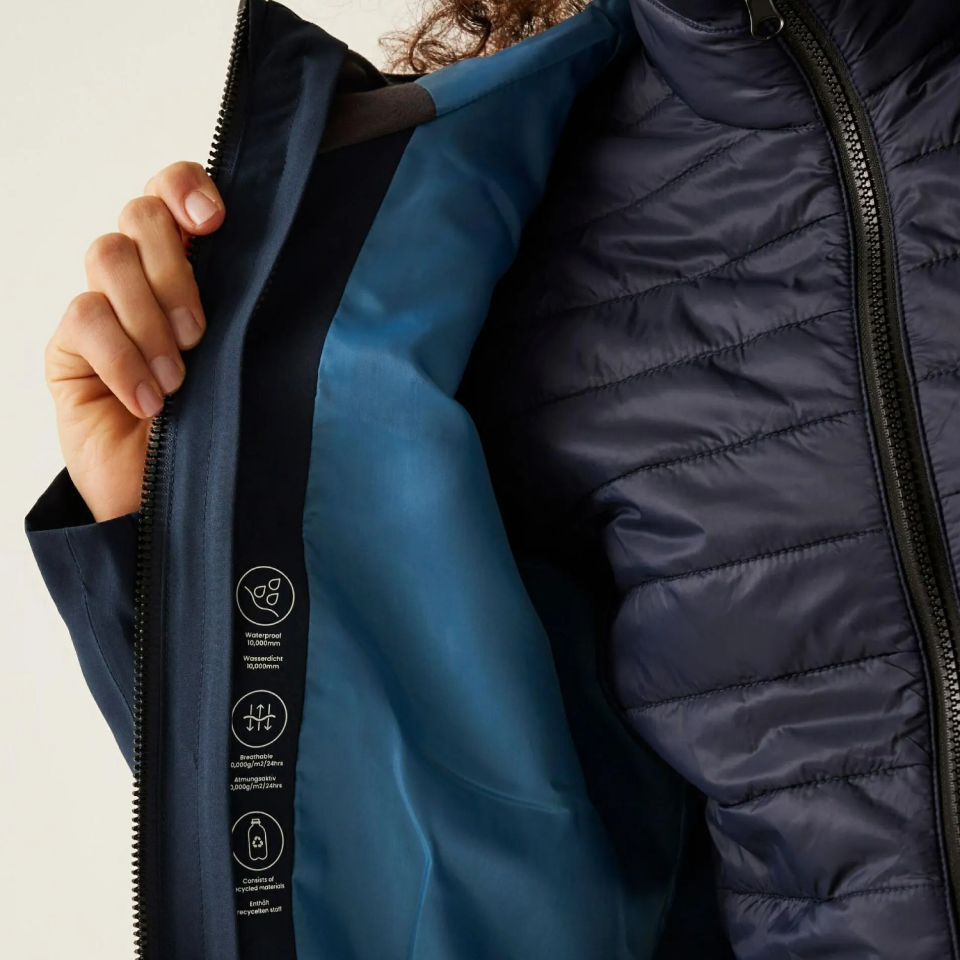 Women's Denbury V 3-in-1 Jacket | Navy Coronet Blue