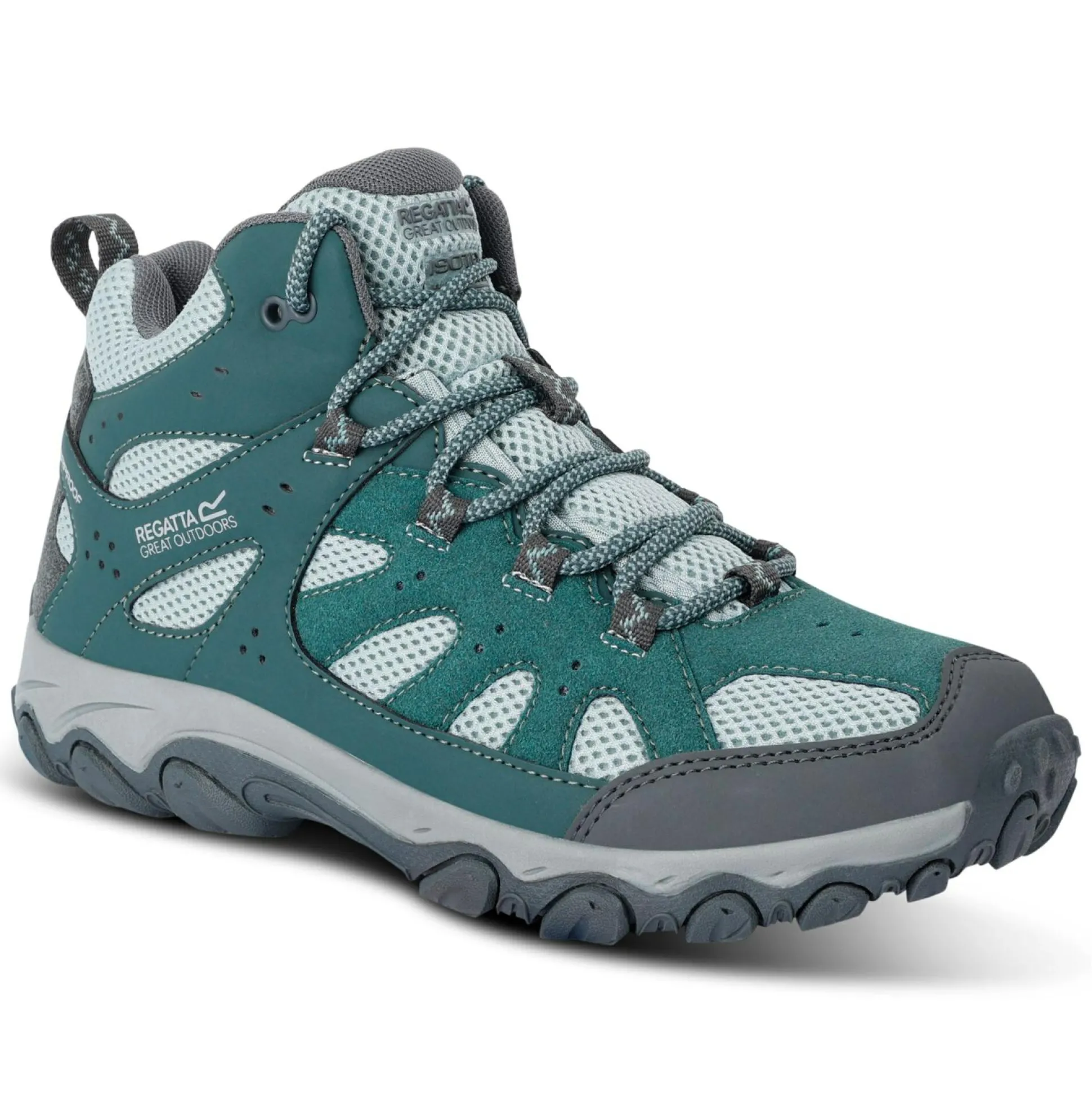 Womens Edgepoint IV Mid Walking Boots | Green Haze