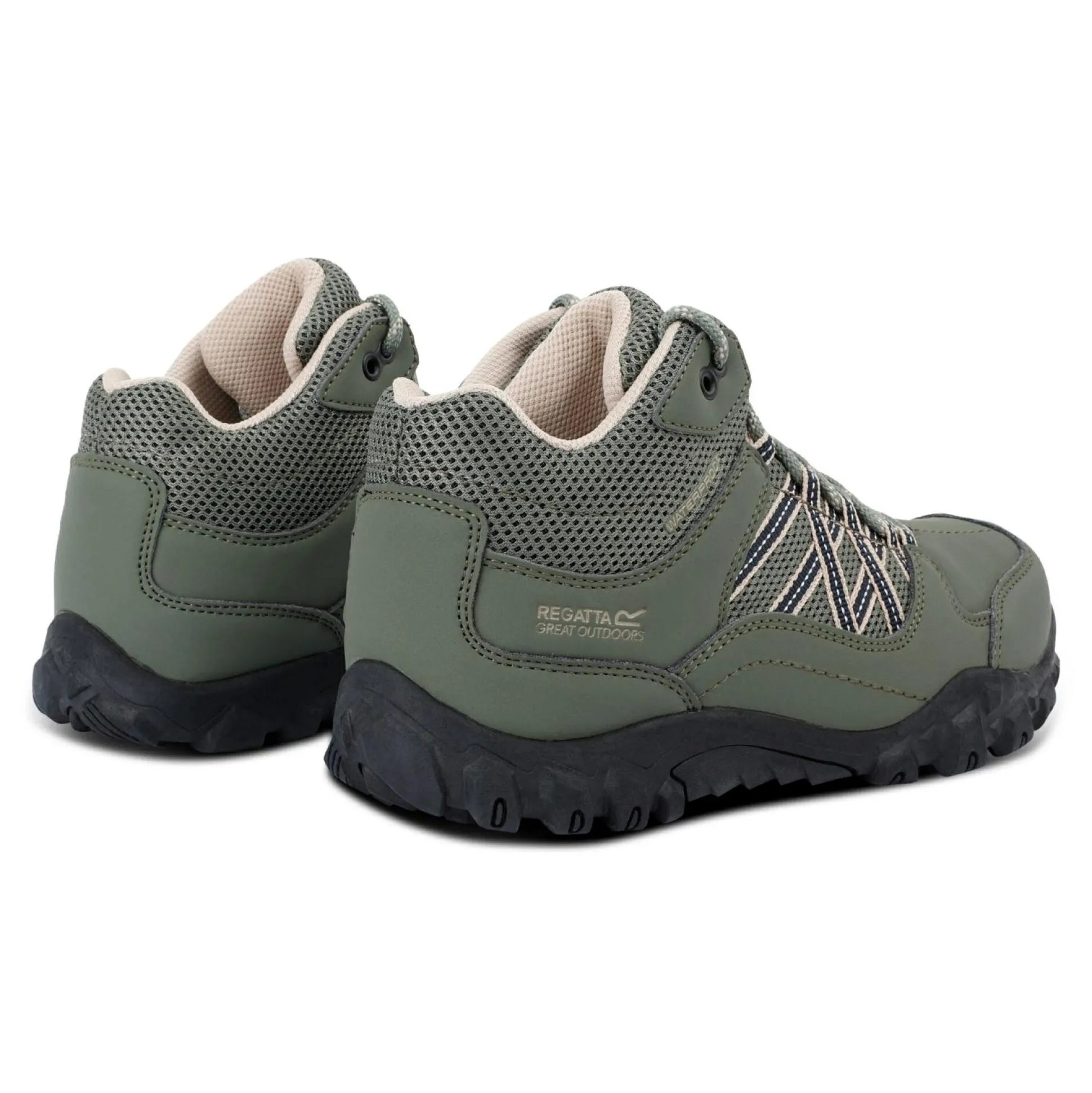 Women's Edgepoint Waterproof Mid Walking Boots | Four Leaf Clover White Pepper