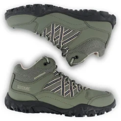 Women's Edgepoint Waterproof Mid Walking Boots | Four Leaf Clover White Pepper