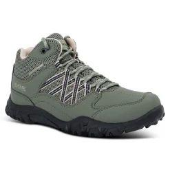 Women's Edgepoint Waterproof Mid Walking Boots | Four Leaf Clover White Pepper