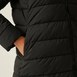 Women's Elender Baffled Jacket | Black