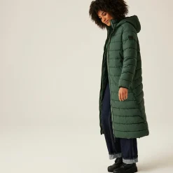 Women's Elender Baffled Jacket | Darkest Spruce