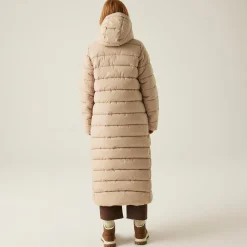 Women's Elender Baffled Jacket | Warm Taupe