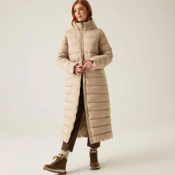 Women's Elender Baffled Jacket | Warm Taupe