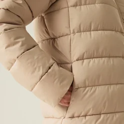 Women's Elender Baffled Jacket | Warm Taupe