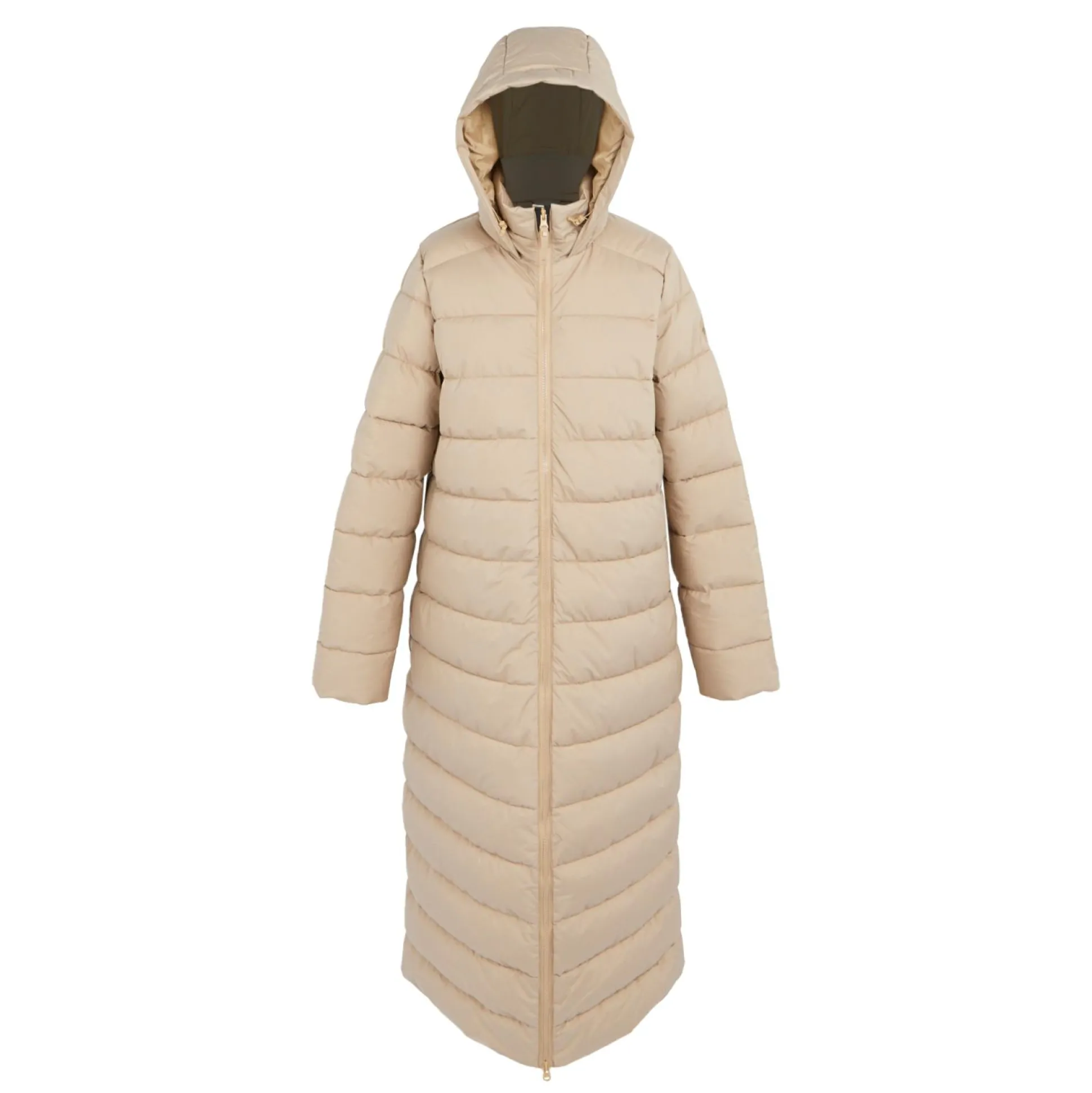 Women's Elender Baffled Jacket | Warm Taupe
