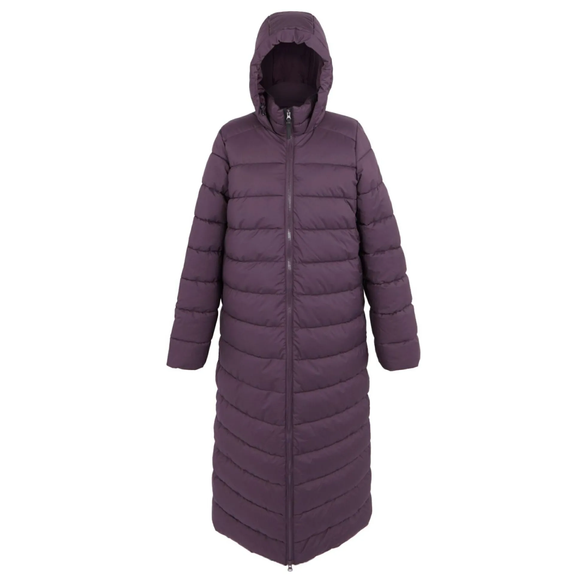 Women's Elender Baffled Jacket | Deep Plum