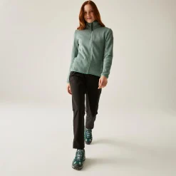 Women's Elzie Full Zip Fleece | Green Haze