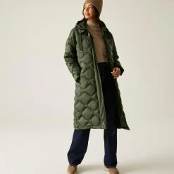 Women's Embrie Quilted Jacket | Dark Khaki