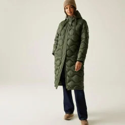 Women's Embrie Quilted Jacket | Dark Khaki