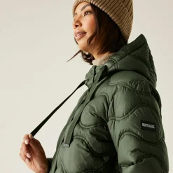 Women's Embrie Quilted Jacket | Dark Khaki