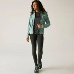 Women's Endra Hooded Fleece | Green Haze