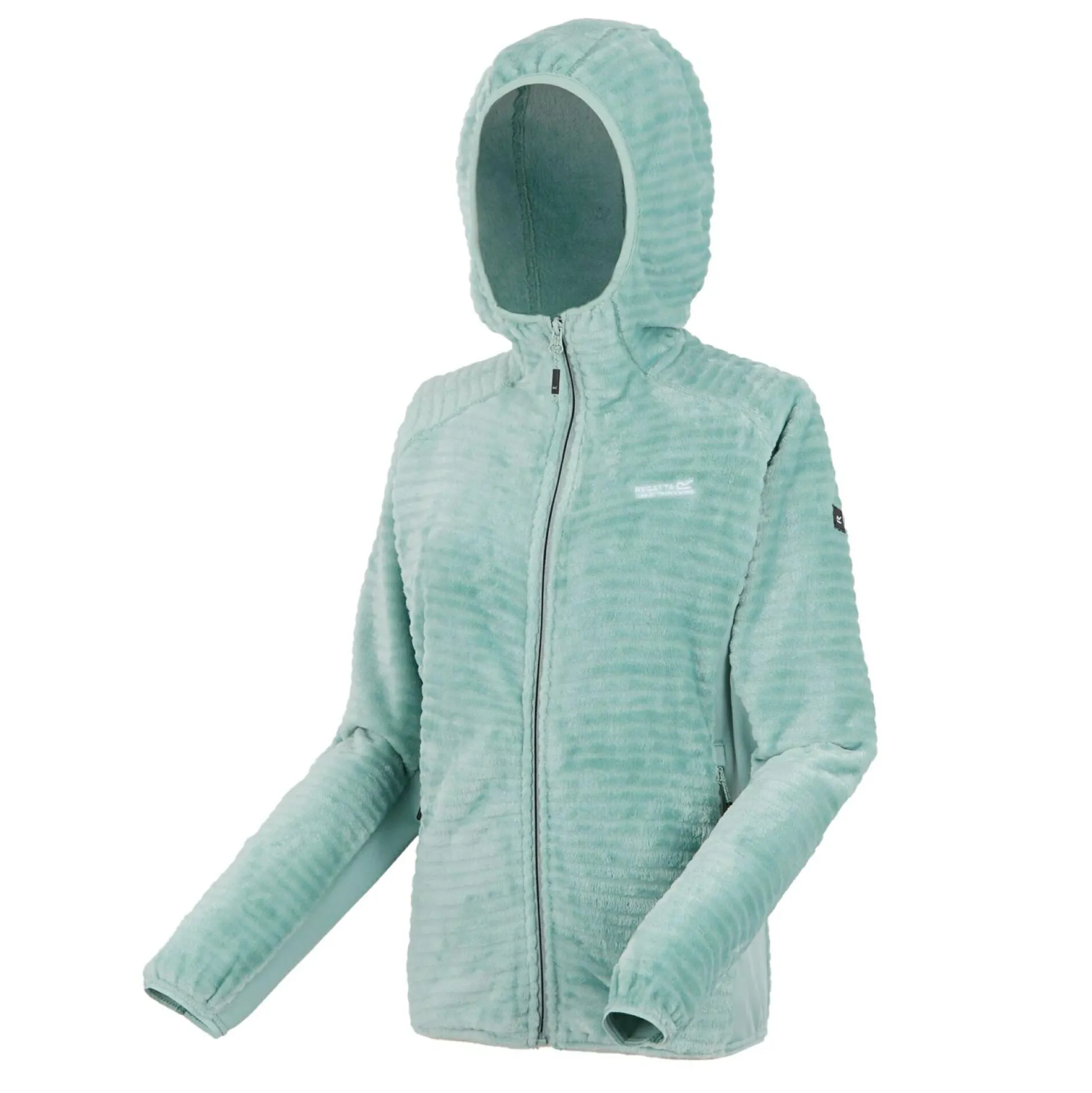Women's Endra Hooded Fleece | Green Haze