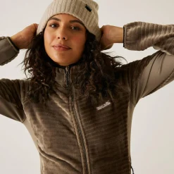 Women's Endra Hooded Fleece | Brown