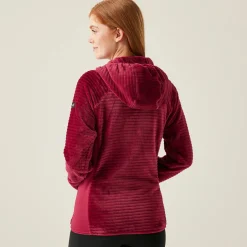 Women's Endra Hooded Fleece | Rumba Red