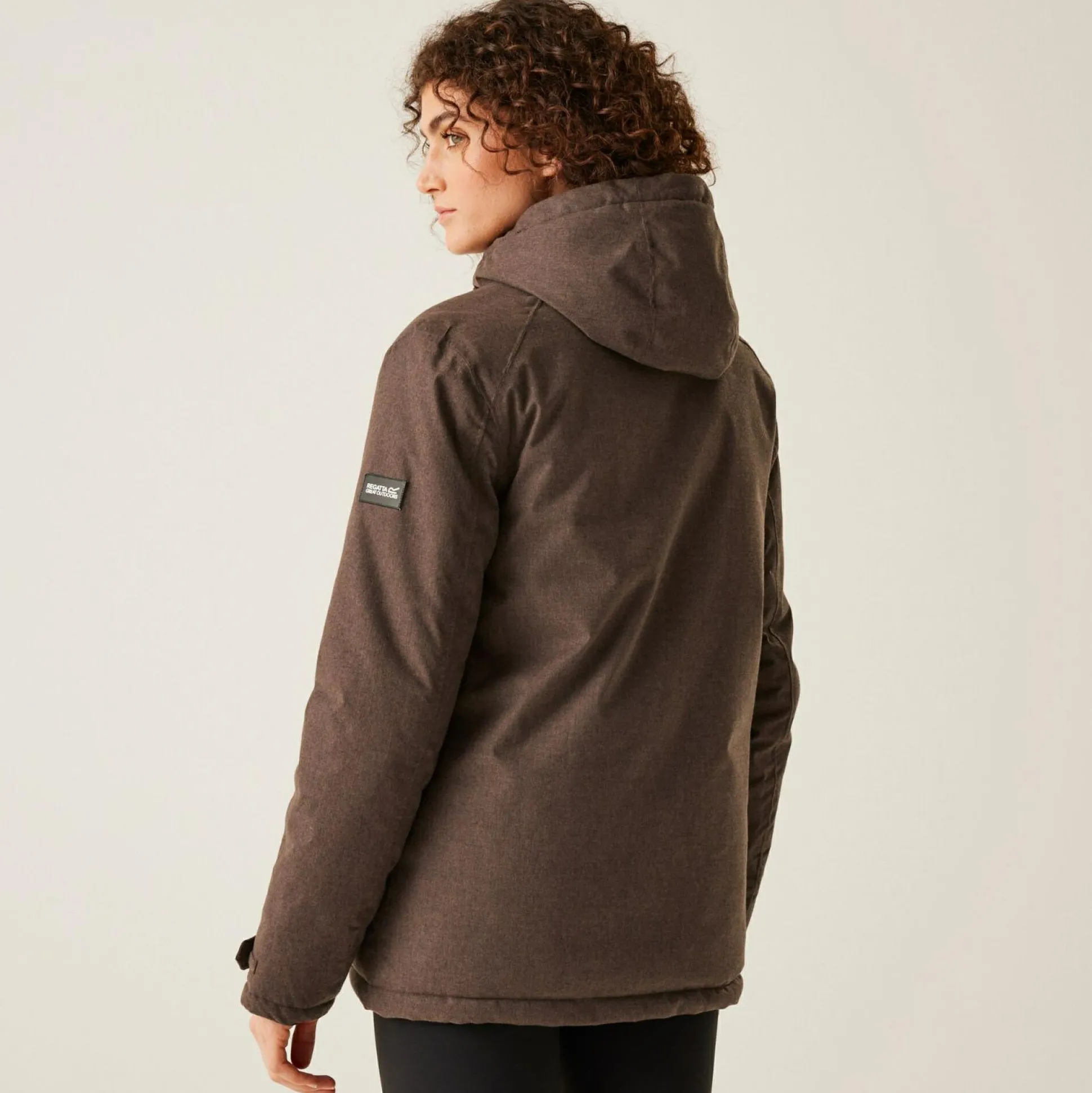 Women's Ezdale Waterproof Insulated Jacket | Bueno Brown Marl