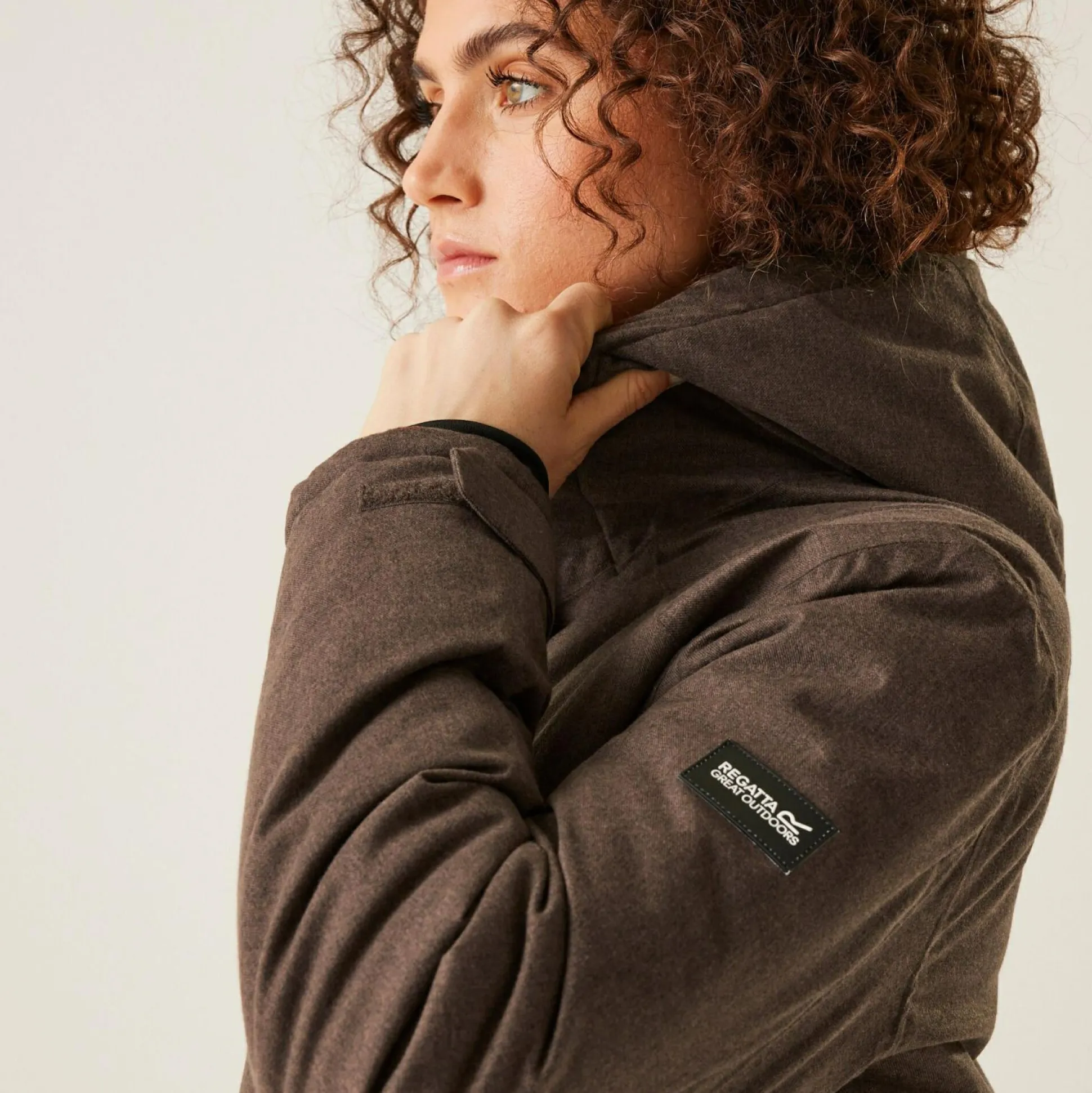 Women's Ezdale Waterproof Insulated Jacket | Bueno Brown Marl